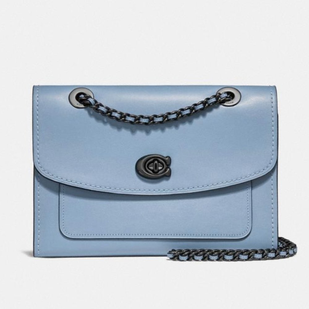 Coach Parker Shoulder Bag-Blue